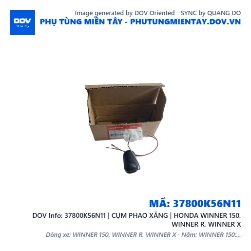 37800K56N11 | CỤM PHAO XĂNG | HONDA WINNER 150, WINNER R, WINNER X — 37800K56N11