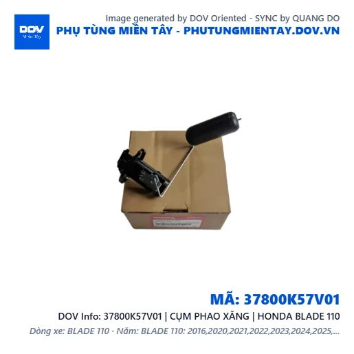 37800K57V01 | CỤM PHAO XĂNG | HONDA BLADE 110 — 37800K57V01