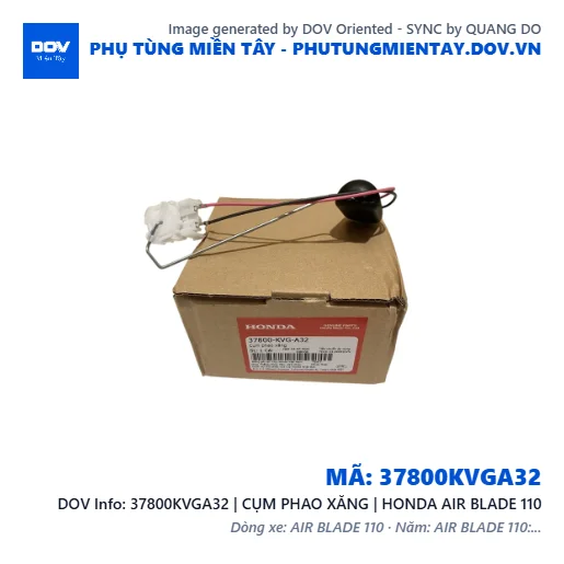 37800KVGA32 | CỤM PHAO XĂNG | HONDA AIR BLADE 110 — 37800KVGA32