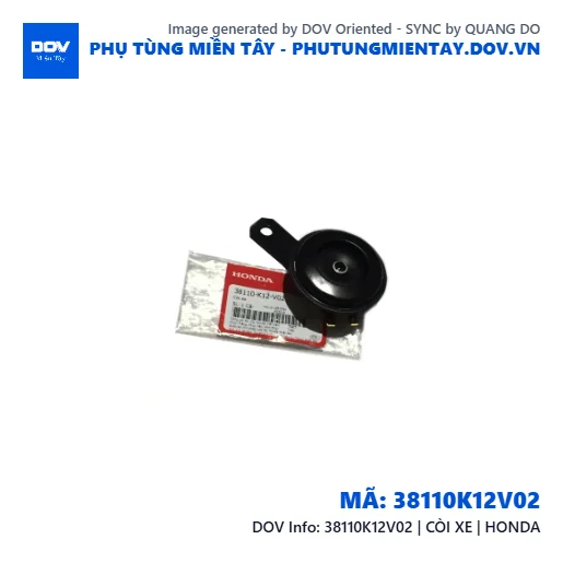 38110K12V02 | CÒI XE | HONDA  — 38110K12V02
