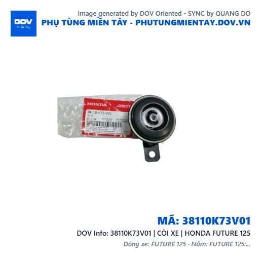 38110K73V01 | CÒI XE | HONDA FUTURE 125 — 38110K73V01