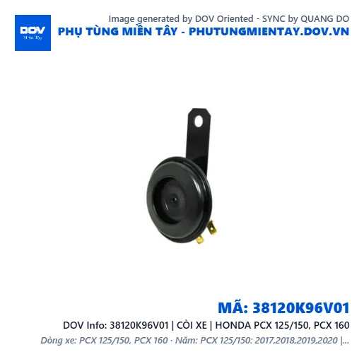 38120K96V01 | CÒI XE | HONDA PCX 125/150, PCX 160 — 38120K96V01