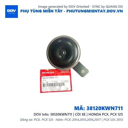 38120KWN711 | CÒI XE | HONDA PCX, PCX 125 — 38120KWN711
