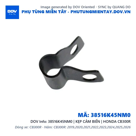 38516K45NM0 | KẸP CẢM BIẾN | HONDA CB300R — 38516K45NM0