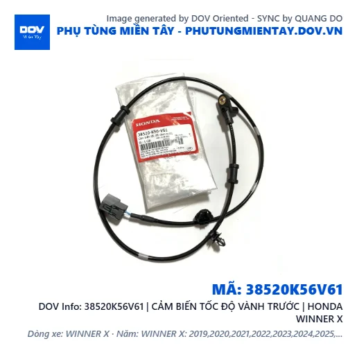 38520K56V61 | CẢM BIẾN TỐC ĐỘ VÀNH TRƯỚC | HONDA WINNER X — 38520K56V61