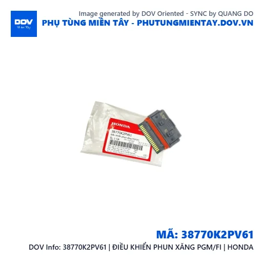 38770K2PV61 | ĐIỀU KHIỂN PHUN XĂNG PGM/FI | HONDA — 38770K2PV61