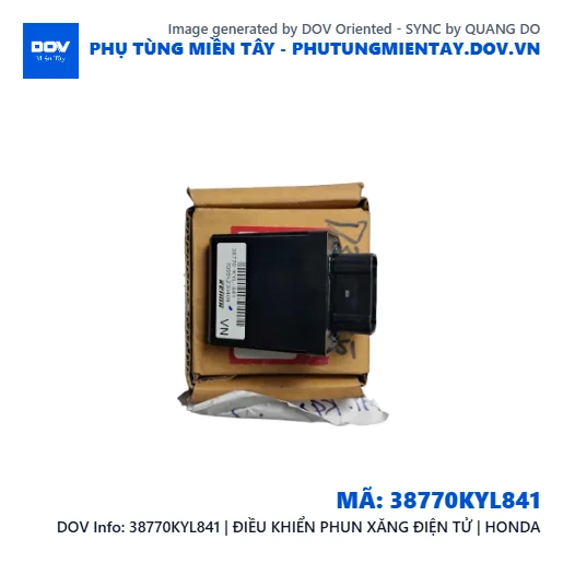 38770KYL841 | ĐIỀU KHIỂN PHUN XĂNG ĐIỆN TỬ | HONDA  — 38770KYL841