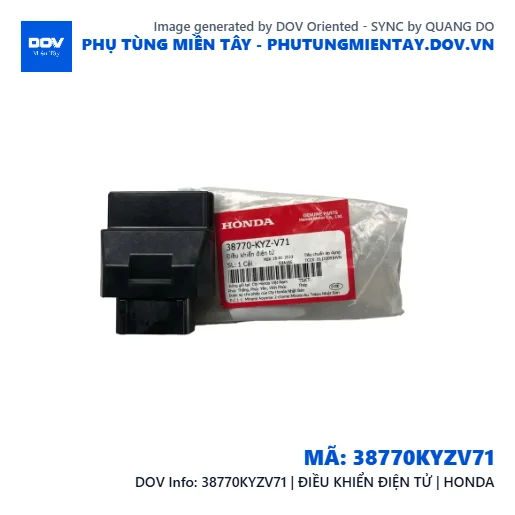38770KYZV71 | ĐIỀU KHIỂN ĐIỆN TỬ | HONDA  — 38770KYZV71