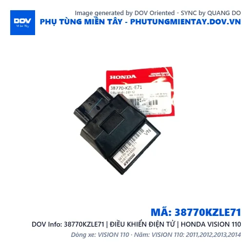 38770KZLE71 | ĐIỀU KHIỂN ĐIỆN TỬ | HONDA VISION 110 — 38770KZLE71