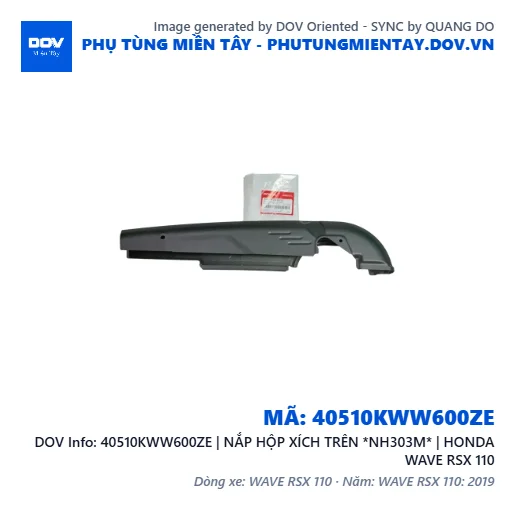 40510KWW600ZE | NẮP HỘP XÍCH TRÊN *NH303M* | HONDA WAVE RSX 110 — 40510KWW600ZE