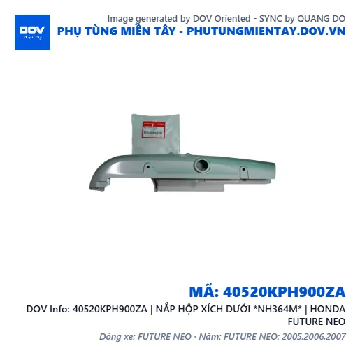 40520KPH900ZA | NẮP HỘP XÍCH DƯỚI *NH364M* | HONDA FUTURE NEO — 40520KPH900ZA