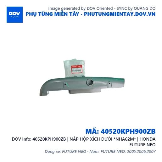 40520KPH900ZB | NẮP HỘP XÍCH DƯỚI *NHA62M* | HONDA FUTURE NEO — 40520KPH900ZB