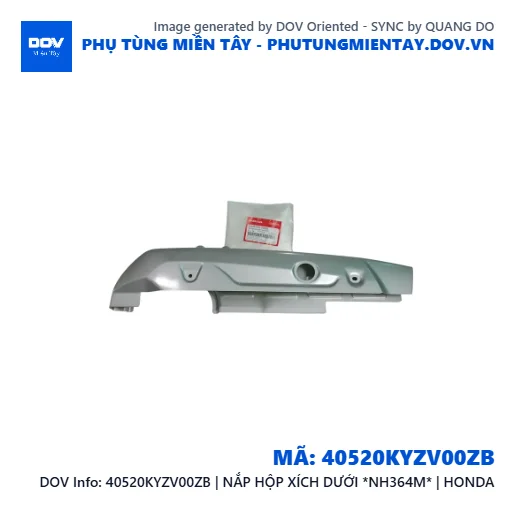 40520KYZV00ZB | NẮP HỘP XÍCH DƯỚI *NH364M* | HONDA  — 40520KYZV00ZB