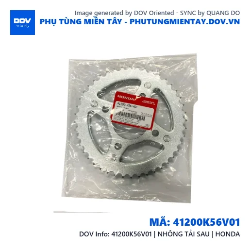 41200K56V01 | NHÔNG TẢI SAU | HONDA — 41200K56V01