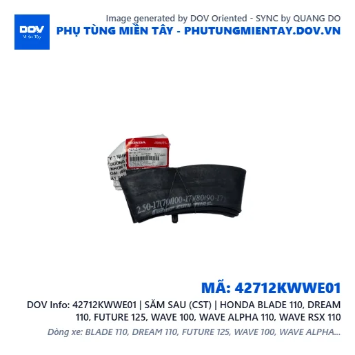 42712KWWE01 | SĂM SAU (CST) | HONDA BLADE 110, DREAM 110, FUTURE 125, WAVE 100, WAVE ALPHA 110, WAVE RSX 110 — 42712KWWE01