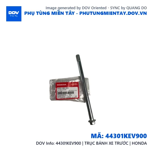 44301KEV900 | TRỤC BÁNH XE TRƯỚC | HONDA — 44301KEV900