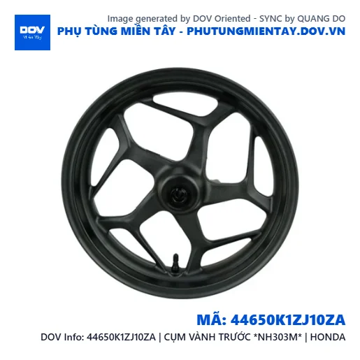 44650K1ZJ10ZA | CỤM VÀNH TRƯỚC *NH303M* | HONDA — 44650K1ZJ10ZA