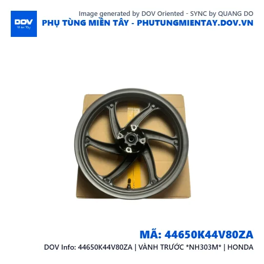 44650K44V80ZA | VÀNH TRƯỚC *NH303M* | HONDA — 44650K44V80ZA