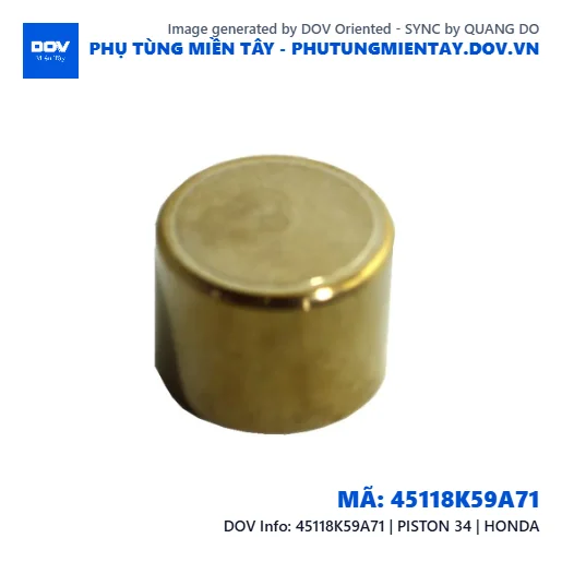 45118K59A71 | PISTON 34 | HONDA — 45118K59A71