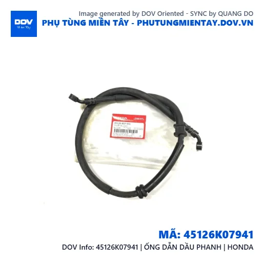 45126K07941 | ỐNG DẪN DẦU PHANH | HONDA — 45126K07941