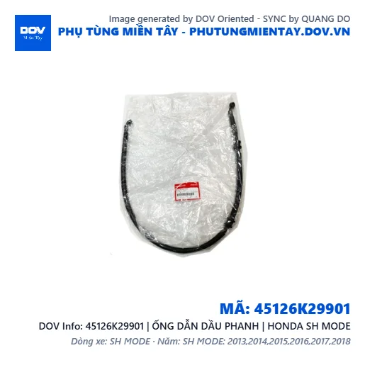 45126K29901 | ỐNG DẪN DẦU PHANH | HONDA SH MODE — 45126K29901