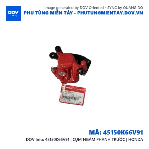 45150K66V91 | CỤM NGÀM PHANH TRƯỚC | HONDA  — 45150K66V91