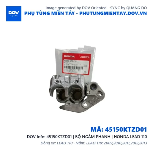 45150KTZD01 | BỘ NGÀM PHANH | HONDA LEAD 110 — 45150KTZD01
