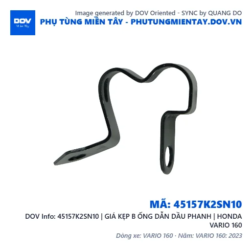 45157K2SN10 | GIÁ KẸP B ỐNG DẪN DẦU PHANH | HONDA VARIO 160 — 45157K2SN10