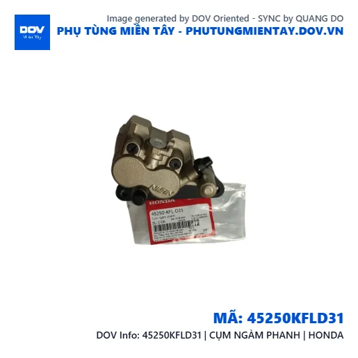 45250KFLD31 | CỤM NGÀM PHANH | HONDA — 45250KFLD31