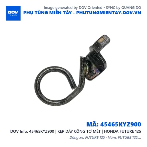 45465KYZ900 | KẸP DÂY CÔNG TƠ MÉT | HONDA FUTURE 125 — 45465KYZ900