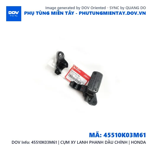45510K03M61 | CỤM XY LANH PHANH DẦU CHÍNH | HONDA — 45510K03M61