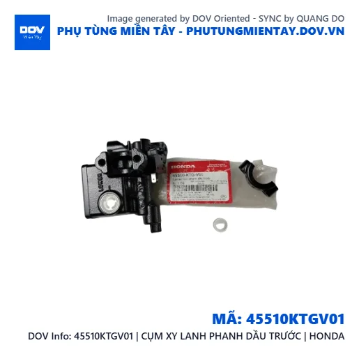 45510KTGV01 | CỤM XY LANH PHANH DẦU TRƯỚC | HONDA  — 45510KTGV01