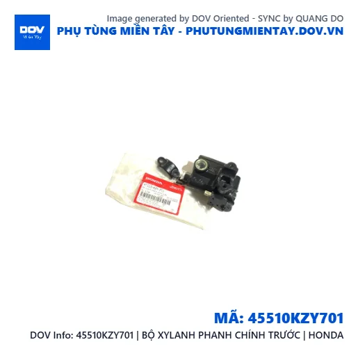 45510KZY701 | BỘ XYLANH PHANH CHÍNH TRƯỚC | HONDA  — 45510KZY701