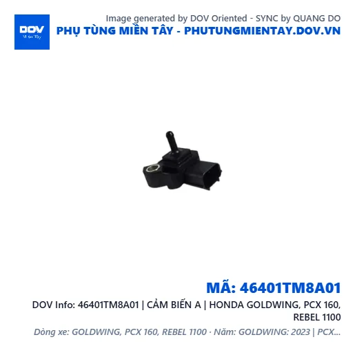 46401TM8A01 | CẢM BIẾN A | HONDA GOLDWING, PCX 160, REBEL 1100 — 46401TM8A01
