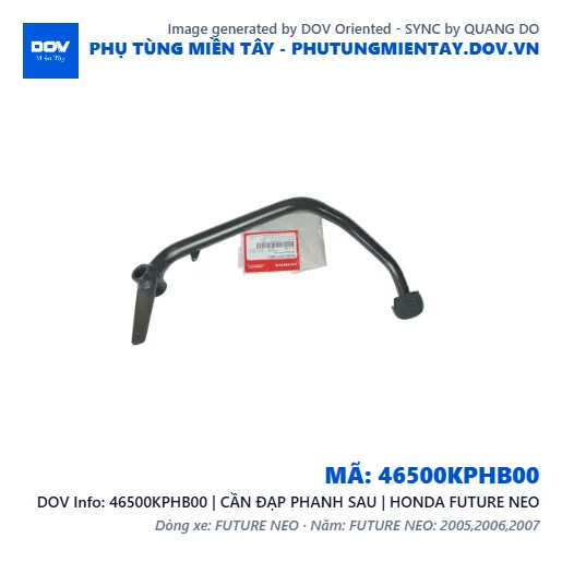 46500KPHB00 | CẦN ĐẠP PHANH SAU | HONDA FUTURE NEO — 46500KPHB00