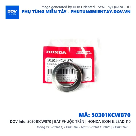 50301KCW870 | BÁT PHUỘC TRÊN | HONDA ICON E, LEAD 110 — 50301KCW870