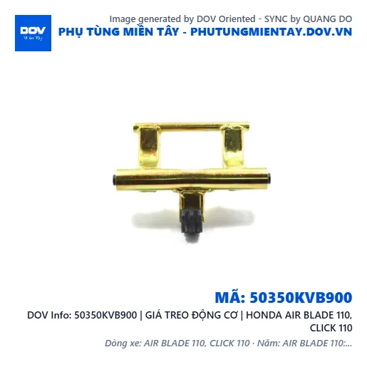 50350KVB900 | GIÁ TREO ĐỘNG CƠ | HONDA AIR BLADE 110, CLICK 110 — 50350KVB900