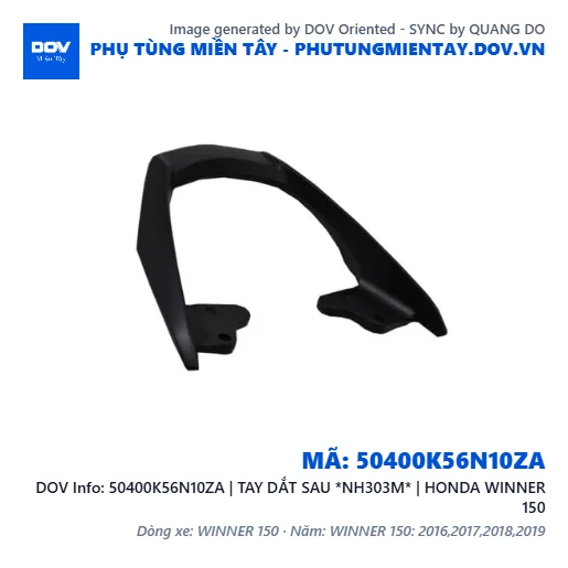 50400K56N10ZA | TAY DẮT SAU *NH303M* | HONDA WINNER 150 — 50400K56N10ZA