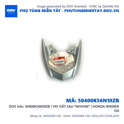 50400K56N10ZB | TAY DẮT SAU *NH411M* | HONDA WINNER 150 — 50400K56N10ZB