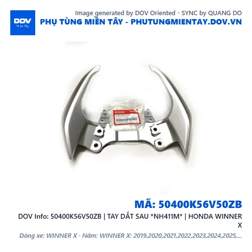 50400K56V50ZB | TAY DẮT SAU *NH411M* | HONDA WINNER X — 50400K56V50ZB