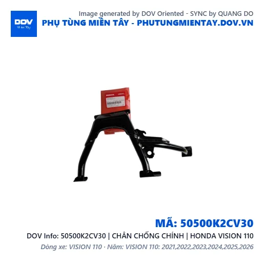 50500K2CV30 | CHÂN CHỐNG CHÍNH | HONDA VISION 110 — 50500K2CV30