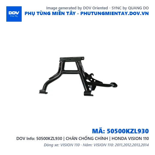 50500KZL930 | CHÂN CHỐNG CHÍNH | HONDA VISION 110 — 50500KZL930