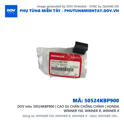 50524KBP900 | CAO SU CHÂN CHỐNG CHÍNH | HONDA WINNER 150, WINNER R, WINNER X — 50524KBP900