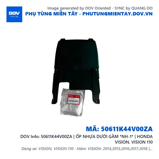 50611K44V00ZA | ỐP NHỰA DƯỚI GẦM *NH-1* | HONDA VISION, VISION 110 — 50611K44V00ZA