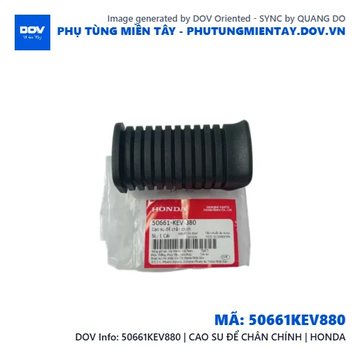 50661KEV880 | CAO SU ĐỂ CHÂN CHÍNH | HONDA — 50661KEV880