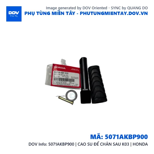 5071AKBP900 | CAO SU ĐỂ CHÂN SAU K03 | HONDA  — 5071AKBP900