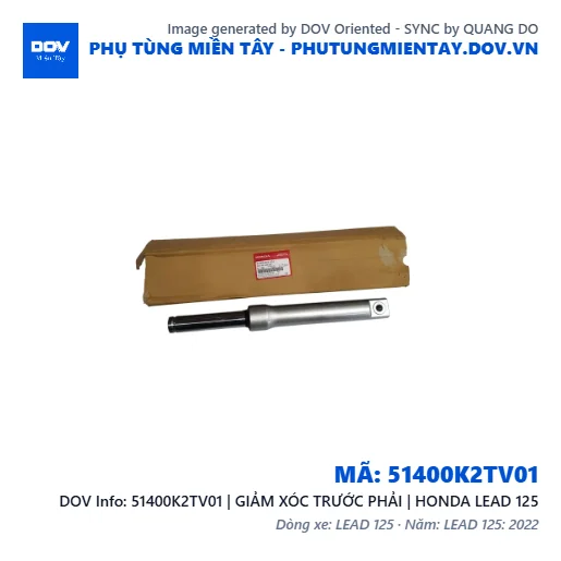 51400K2TV01 | GIẢM XÓC TRƯỚC PHẢI | HONDA LEAD 125 — 51400K2TV01