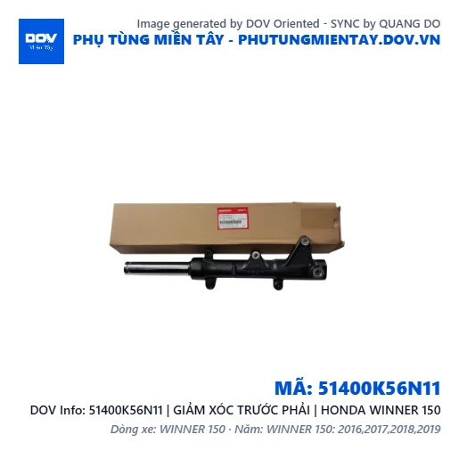 51400K56N11 | GIẢM XÓC TRƯỚC PHẢI | HONDA WINNER 150 — 51400K56N11