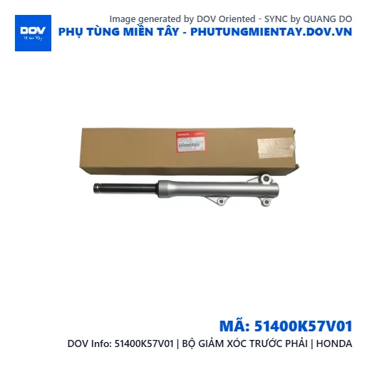 51400K57V01 | BỘ GIẢM XÓC TRƯỚC PHẢI | HONDA — 51400K57V01
