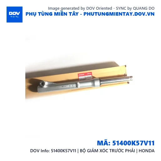 51400K57V11 | BỘ GIẢM XÓC TRƯỚC PHẢI | HONDA — 51400K57V11